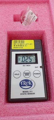 【弘燁科技】- TREK-511- .手持式靜電測量儀儀器維修,儀器租賃,中古儀器,二手儀器