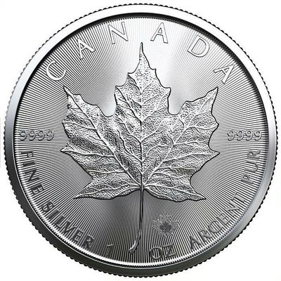 【二手】2023加拿大楓葉銀幣 最后女王頭像 銀幣 金幣 古玩【破銅爛鐵】-776