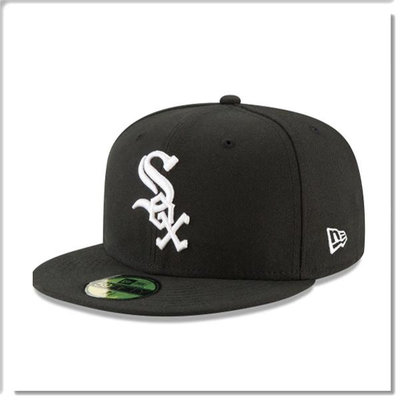 【ANGEL NEW ERA】NEW ERA MLB 芝加哥 白襪 59FIFTY 正式球員帽 通用 經典黑 棒球帽