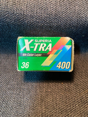 全新未拆封 日本製 FUJIFILM SUPERIA X-TRA 400 4th color layer
