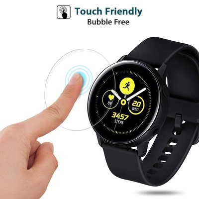適用於 Samsung Galaxy Watch Active 2 40mm 44mm 超薄全 Active2 封面屏幕