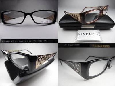 信義計劃 眼鏡 全新真品 Givenchy 紀梵希 水鑽鏤空 方框 膠框 可配 抗藍光 全視線 多焦 glasses