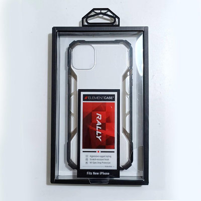 美國 Element Case iPhone 11 (Rally 抗刮科技軍規殼 -透黑)