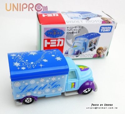 【UNIPRO】TAKARA TOMY 多美小汽車 冰雪奇緣 艾莎 安娜 雪寶 夢幻小車 小汽車 玩具車 模型車