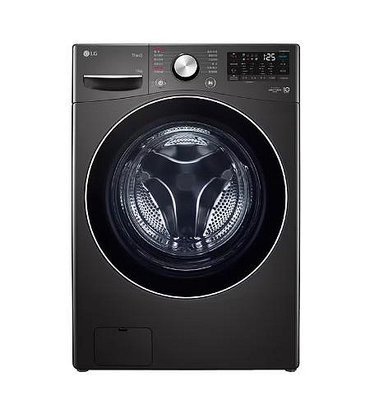 家電專家(上晟) LG 蒸氣滾筒洗衣機WD-S13VAB (蒸洗脫烘)｜洗衣13公斤+烘衣8公斤 (尊爵黑)另有上下衣起洗 雙倍好效率 雙能洗
