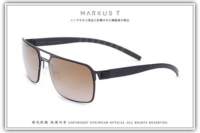 【睛悦眼鏡】Markus T 超輕量設計美學 德國手工太陽眼鏡 蔡司鏡片 T系列 70131