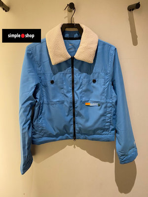 【Simple Shop】NIKE NBA 運動外套 LBJ 外套 JAMES 鋪棉外套 保暖 藍 DA6716-469