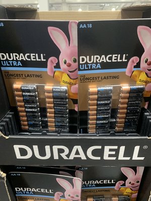 Duracell 金頂超能量電池 三號 / 四號 18入