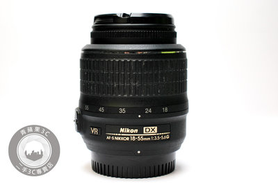【台南橙市3C】Nikon AF-S DX 18-55mm f3.5-5.6 G VR 二手 單眼鏡頭 #87251