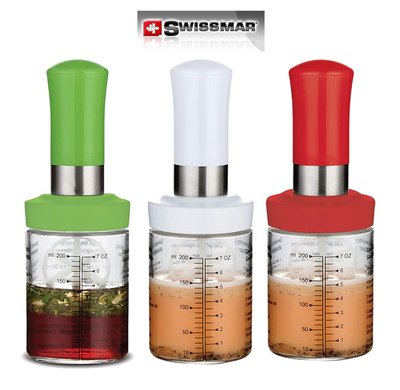 瑞士Swissmar Dressing Shaker 調味瓶  調味罐 沙拉醬 製作瓶 三色可選