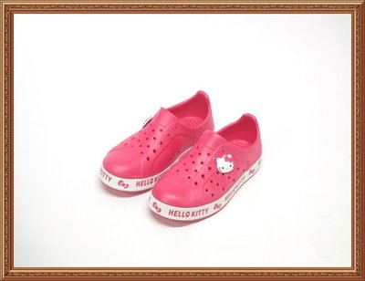 【818187】☆.╮莎拉公主❤超可愛~ Hello Kitty 凱蒂貓  女童果凍鞋/雨鞋/洞洞鞋15~20CM