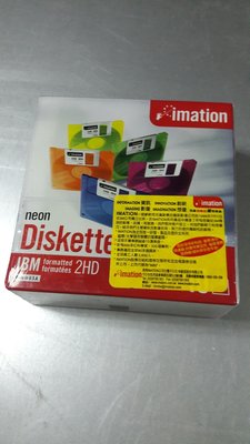 002 （電腦）磁片 軟碟片 1.44M 全新未拆 Imation 3.5吋 2HD