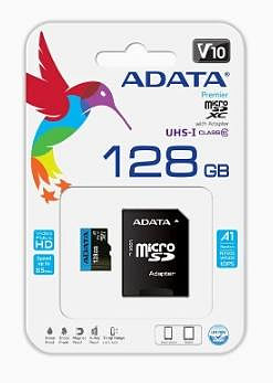 現貨可店取 ADATA 威剛 Premier microSDXC 128G記憶卡 sd 128g卡 附轉卡