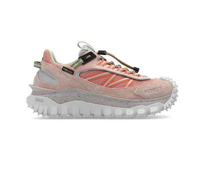 [全新真品代購-S/S24 新品!] MONCLER 粉色 異材質拼接 運動鞋 / 戶外鞋 (GORE-TEX)