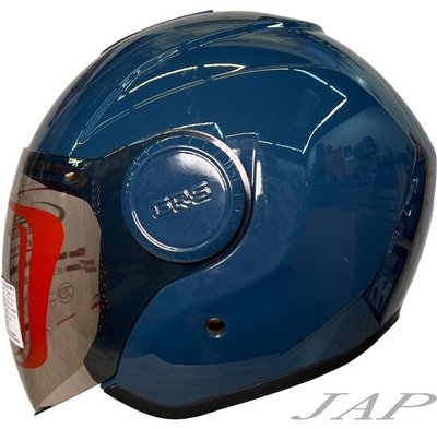 《JAP》GRS GA649 半罩式 安全帽 新素色 石墨藍 全可拆 超輕量