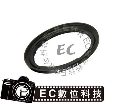 【EC數位】JJC RN-S1 Fujifilm FinePix S1 72mm 濾鏡轉接環 轉接環 相容原廠