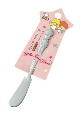日本製 雙子星 不鏽鋼餐具 奶油抹刀 Butter Knife