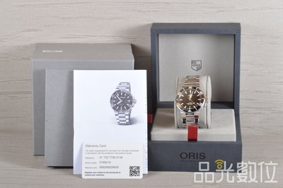【品光數位】ORIS 豪利时 Aquis 0173377304134 43.5mm 機械錶 #116080T