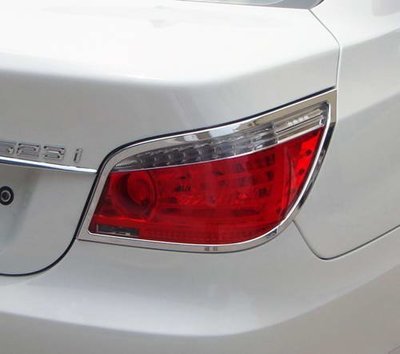 《※金螃蟹※》 寶馬 BMW 5 E60 2003~2009年 系列 鍍鉻 後燈框 尾燈框  改裝 精品 配件 外銷德國