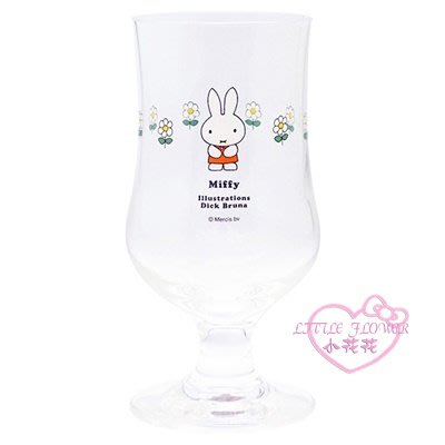 ♥小花花日本精品♥Hello Kitty米飛兔 玻璃矮腳杯 果汁杯 汽水杯 聖代杯 冰沙杯~3