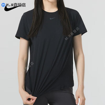 Nike耐吉女裝短袖上衣新款圓領跑步健身休閑運動T恤FN2799-010
