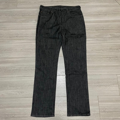 Levi's levis 09505-0033 W36 L34 灰黑原色直筒牛仔褲511 522 523 504