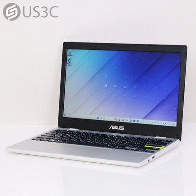 【US3C-高雄店】華碩 ASUS E210MA 11吋 N4020 4G 64G 白色 文書筆電 輕薄筆電