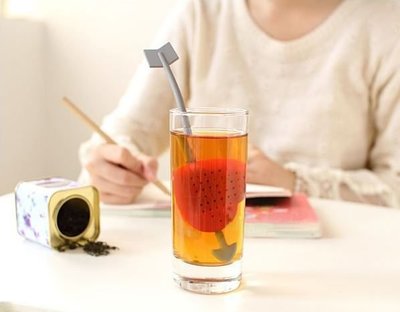 『肥仔小窩』韓國 愛心型 一箭穿心 心型 濾茶器 泡茶器 茶葉過濾器 茶勺 茶匙