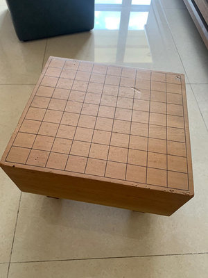 日本將棋盤 純實木棋盤 老棋盤 一木出 非常重的棋盤 品相如