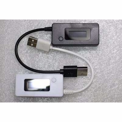 新款 OLED螢幕 USB電壓電流檢測器 檢測器 黑色 最高15V電壓