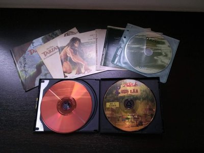 Moon's Flea Market-迪士尼DISNEY動畫VCD-泰山+原聲帶CD