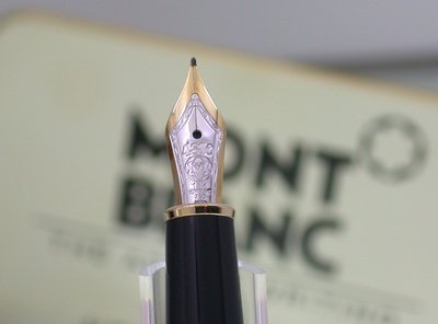 全新庫藏 萬寶龍 MONT BLANC 18K筆尖超級144鋼筆