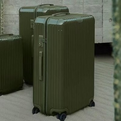 二手正品（98新）RIMOWA Essential Check-in L 30寸 仙人掌綠 行李箱 綠色 拉桿箱