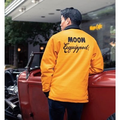 (I LOVE 樂多) MOONEYES MOON Equipped Car Club Jacket 羊毛聚酯夾克