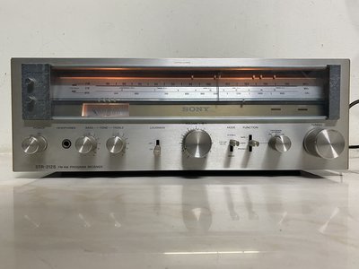 日本 SONY STR-212S FM AM SW TUNER 古典收音機 指針式 可接黑膠綜合擴大機