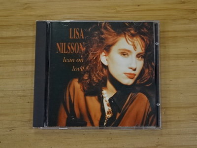 《啟元唱片》麗莎尼爾森 LISA NILSSON LEAN ON LOVE 早期日本版 極輕微細紋