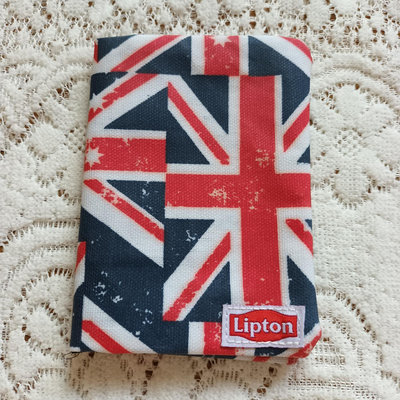 Lipton 立頓 英國國旗 復古 收納小包