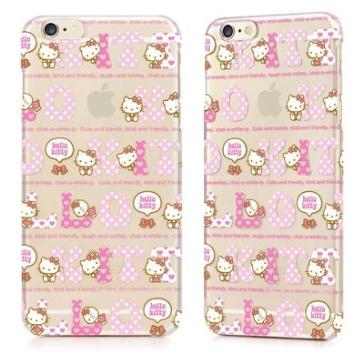 GARMMA Hello Kitty iPhone 6 Plus 5.5吋保護硬殼-繽紛款