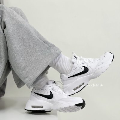 現貨 Nike Air Max Fusion 全白 黑勾 白 氣墊 慢跑鞋 CJ1671-100