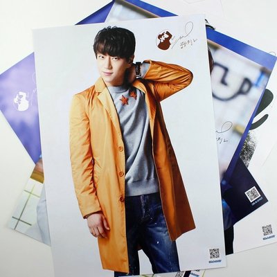 【獨家預購】我是歌手 Ten2 黃致列 8張裝海報 韓國明星周邊壁紙 牆貼紙