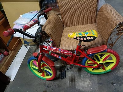 【銓芳家具】台灣製 16吋腳踏車 16吋兒童腳踏車 16吋兒童自行車 TAKA 小鷹俠 發泡式塑膠輪胎免打氣
