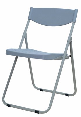【N D Furniture】台南在地家具-U型腳塑鋼烤漆會議椅/折合椅/折疊椅/課桌椅/電腦椅/辦公椅灰(運另計YS