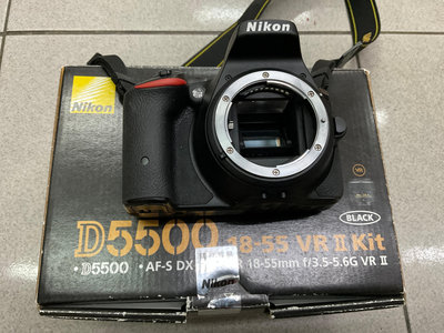 [保固一年]【高雄明豐] 公司貨 95新 Nikon D5500  便宜賣D7500 D5600 [B0355]