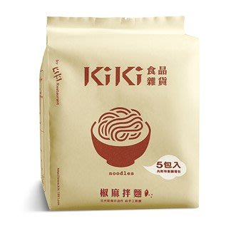 [KiKi食品雜貨] 椒麻拌麵 (一袋5包入)