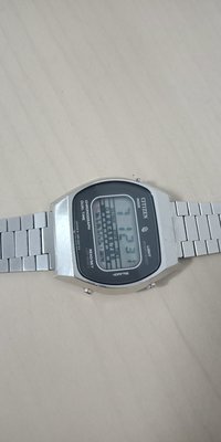 5999低價起標!!日本昭和星辰 citizen全金屬頂級古董電子錶