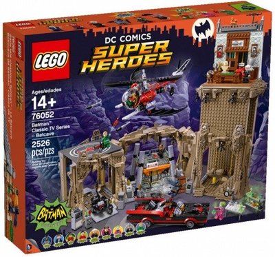 台中＊＊宏富玩具＊＊LEGO 樂高積木Super Heroes系列 76052 TV版蝙蝠洞