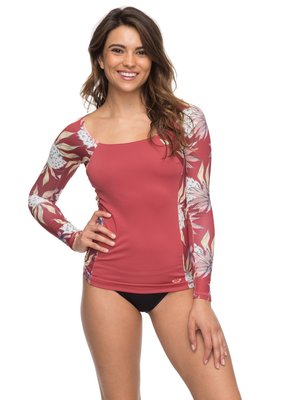預購 美國時尚運動品牌 Roxy 女長袖 衝浪衣 浮潛衣 溯溪衣 泳衣 UPF50 防曬衣 防磨衣