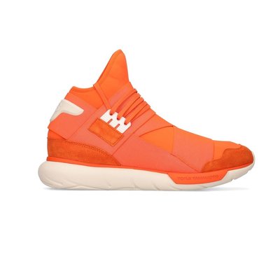 [全新真品代購-F/W22 SALE!] Y-3 橘色 異材質拼接 QASA 運動鞋 / 休閒鞋 / 忍者鞋
