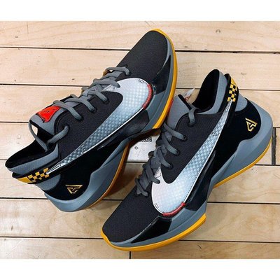 【正品】Nike Zoom Freak 2 灰銀黃 字母哥2 籃球 CK5825-006 免運潮鞋