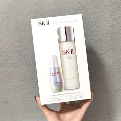 限時折扣活動 SK-II SK2新款小燈泡/神仙水兩件套 sk2小燈泡50ml+sk2神仙水230ml兩件套